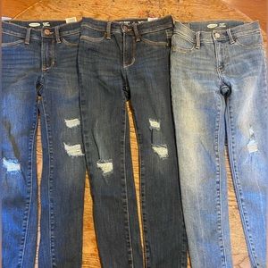 Old navy ballerina style jeggings size 8 little girls